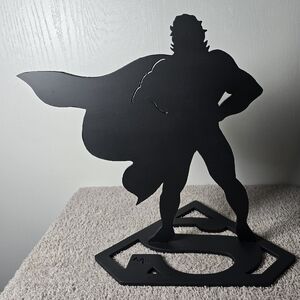 1995 Limited Edition Tex Welch Metal Superman Sculpture-162-1200-Just Under 13"
